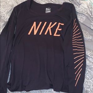 Nike long sleeve workout shirt